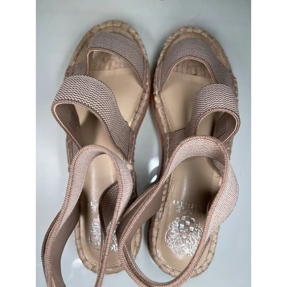 Vince Camuto Kolindia Women Espadrille Platform Sandal Size 9 1/2
